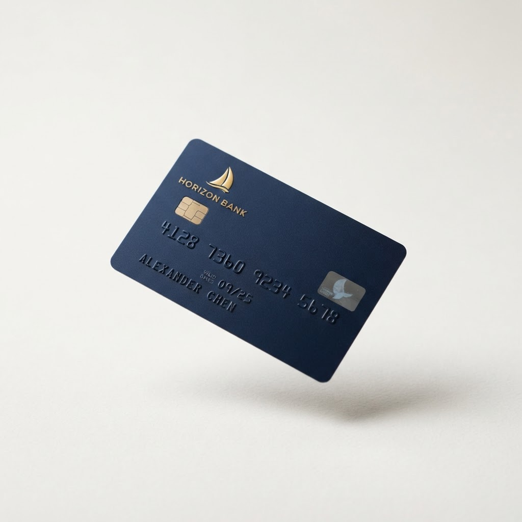 A Vela Bank debit card